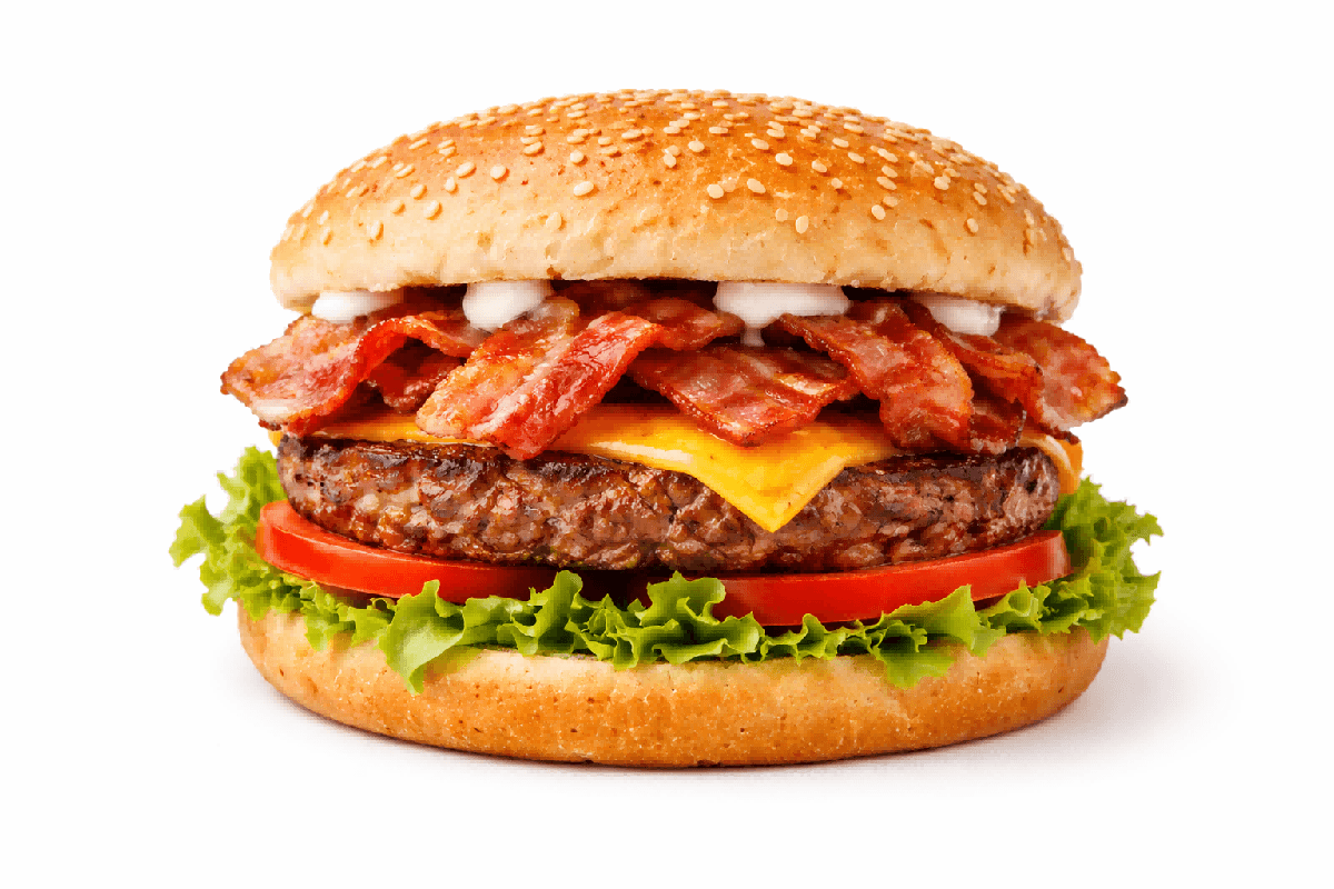 Hamburger bacon & cheese 