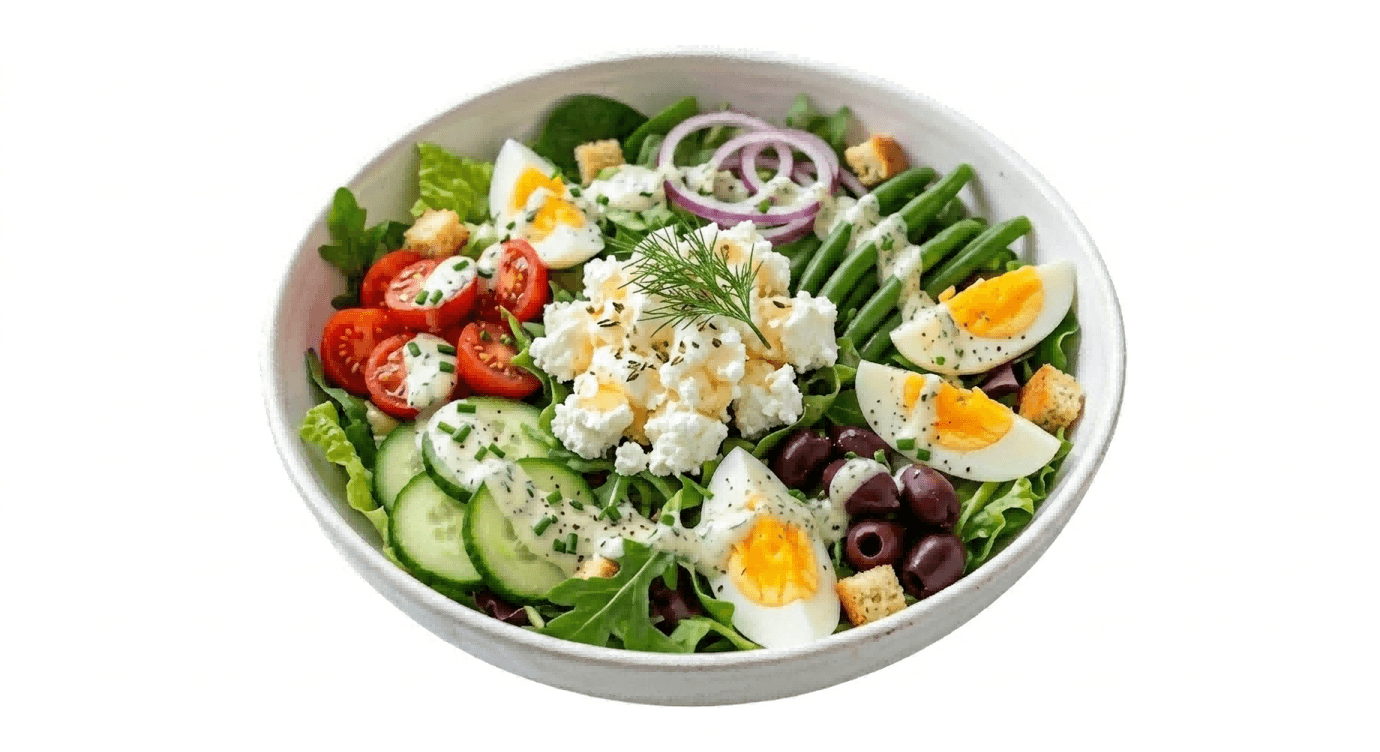 Maaltijdsalade geitenkaas