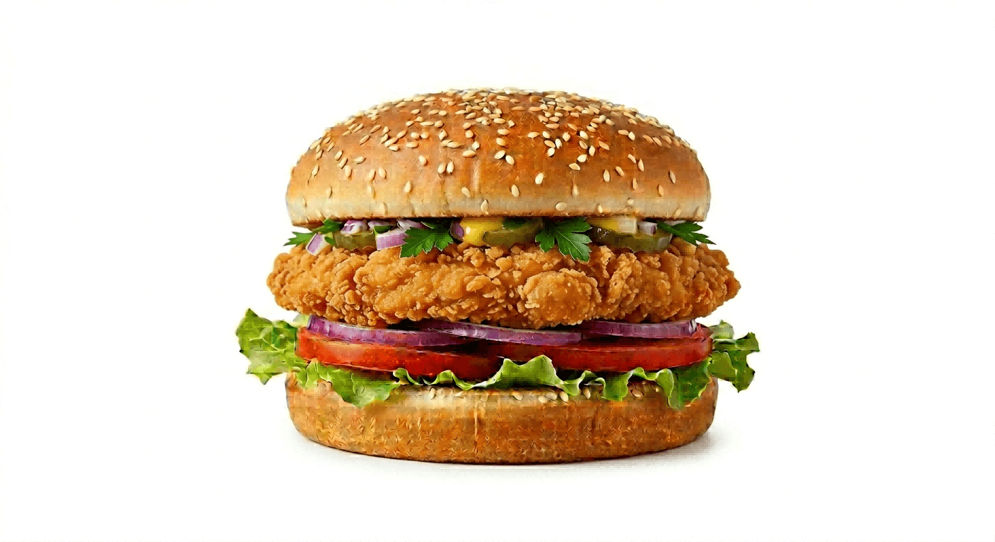 Thuus chickenburger 