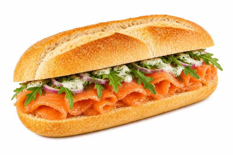 Gerookte zalm 